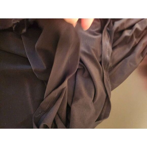 Ralph Lauren evening wear one shoulder rouched rhinestone dress size 10 - Picture 9 of 10